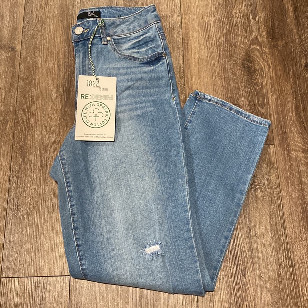 1822 Denim Women's High Rise Jeans - Blue